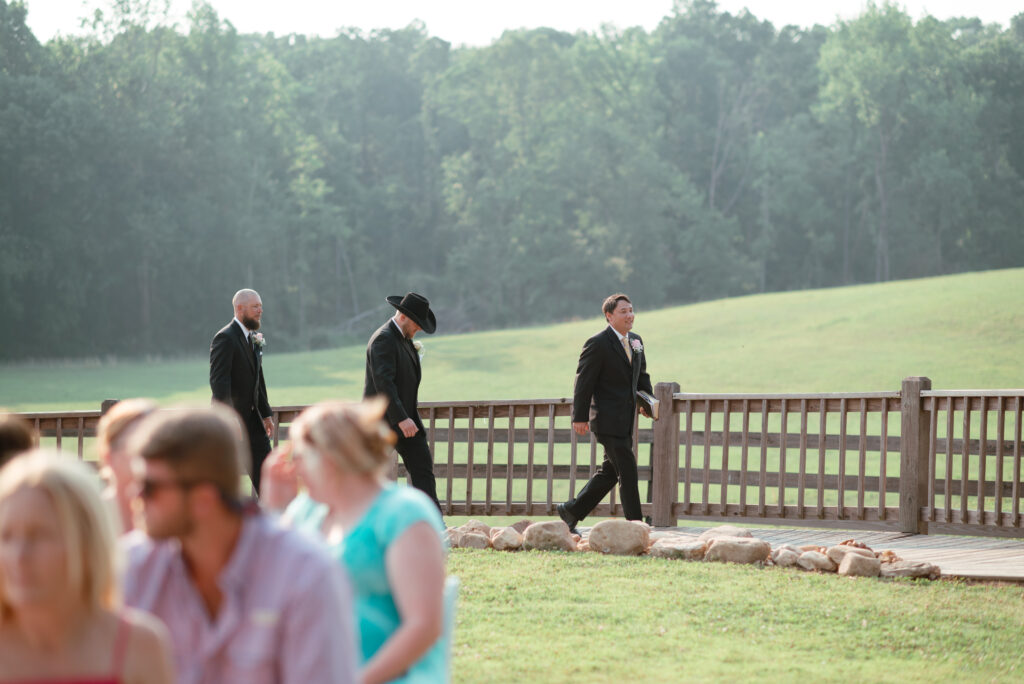 Wedding at Horseshoe Lake Venue Huron, TN