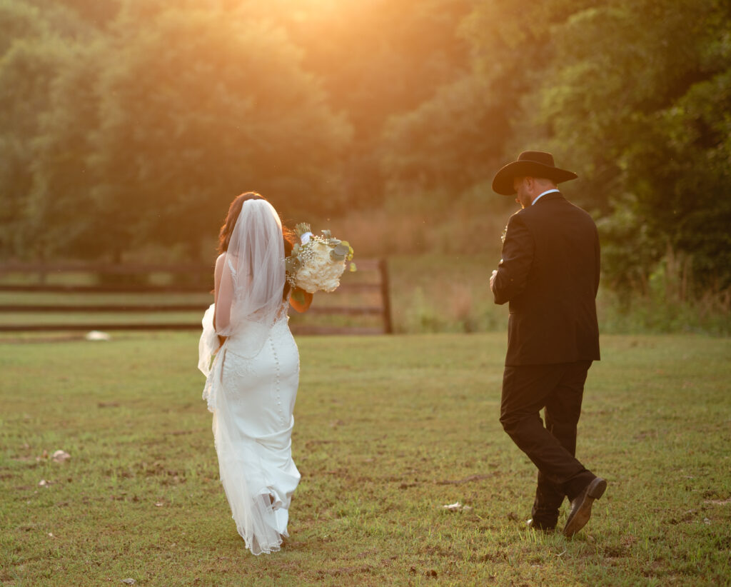 Wedding at Horseshoe Lake Venue in Huron, TN